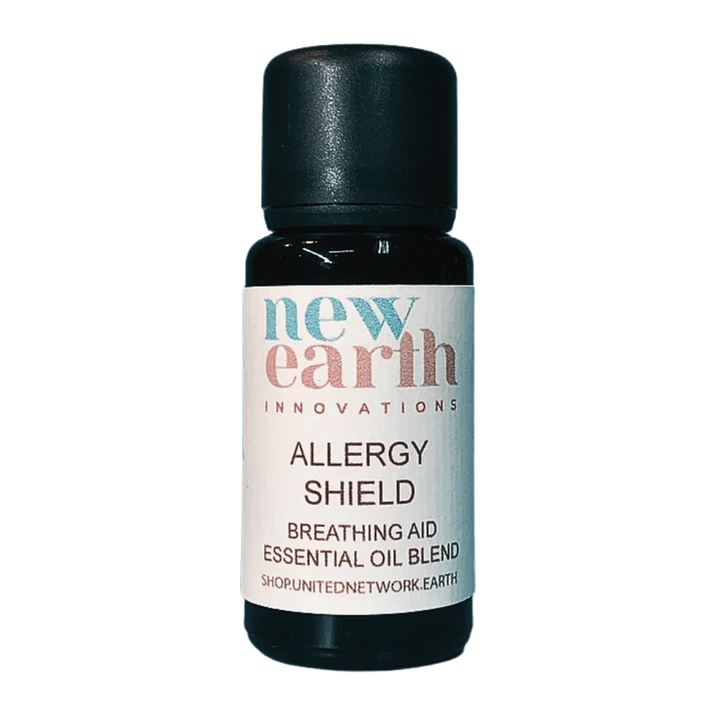 "Allergy Shield" Breathing Aid Essential Oil Blend - 15ml Euro Dropper Bottle